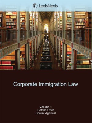 cover image of Corporate Immigration Law